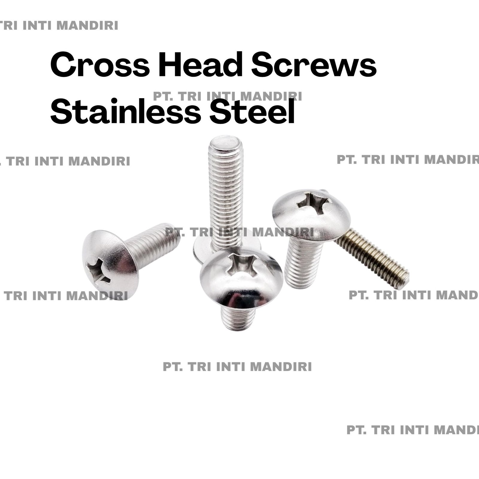 CROSS HEAD SCREWS STAINLESS STEEL