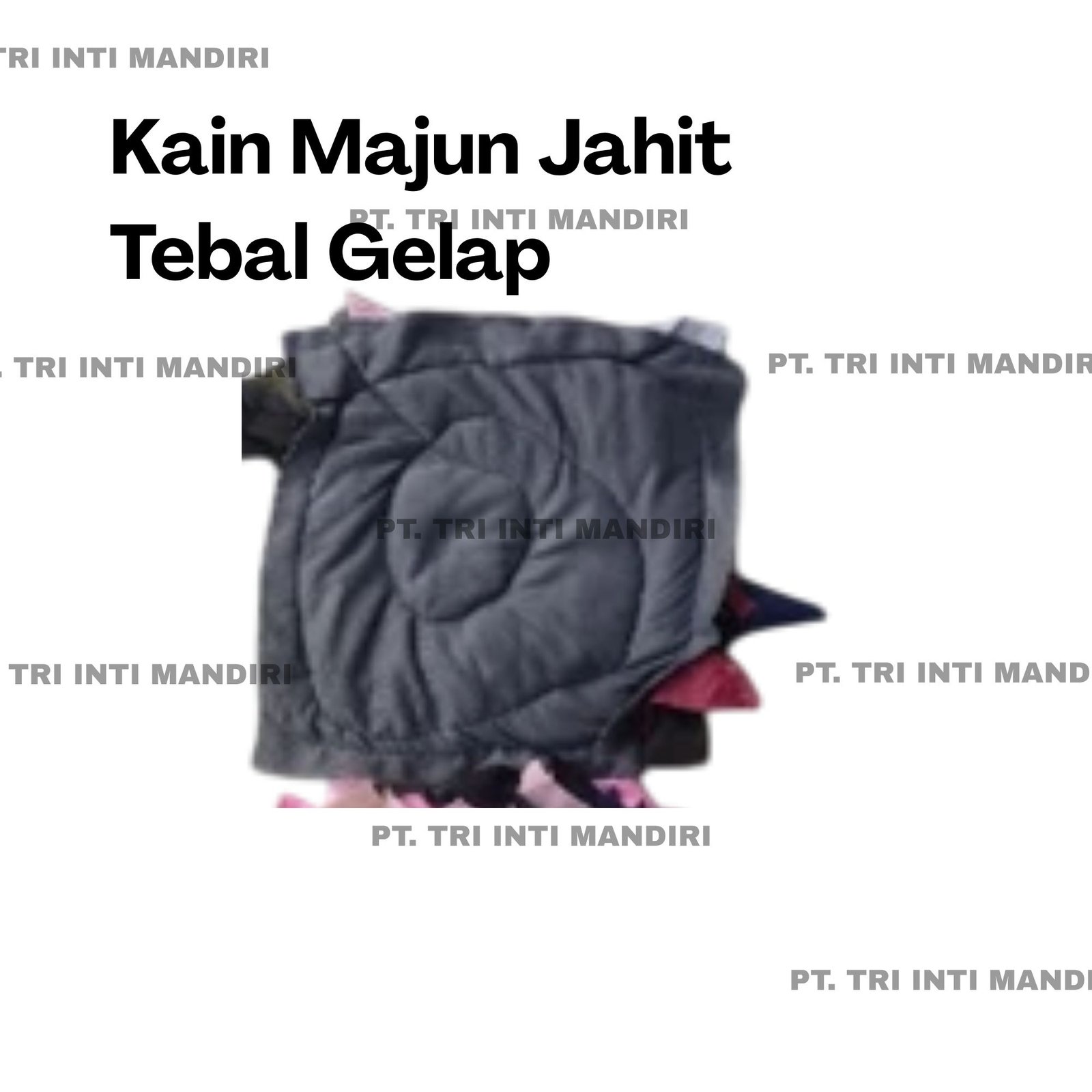 KAIN MAJUN GELAP TEBAL JAHIT