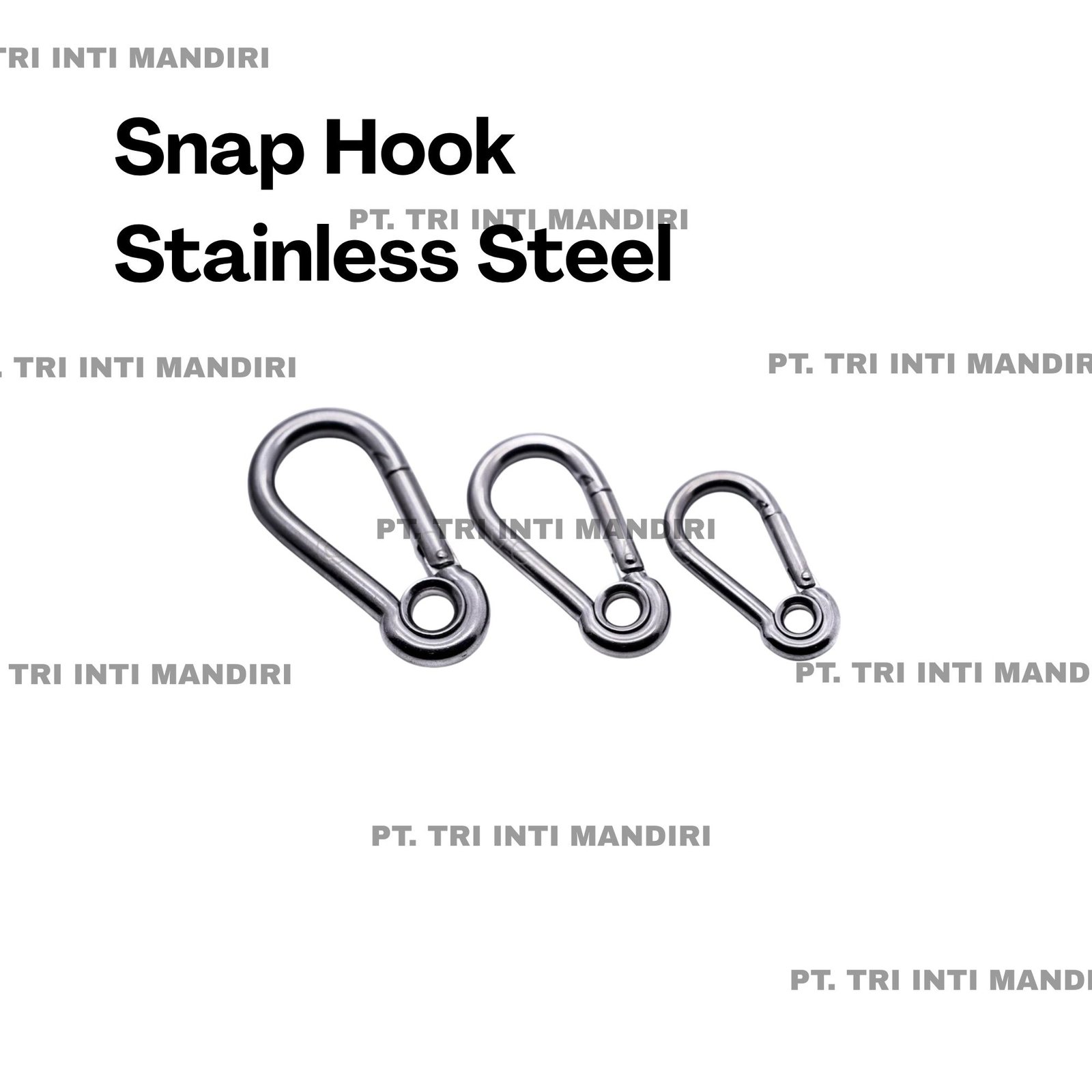 SNAP HOOK STAINLESS STEEL