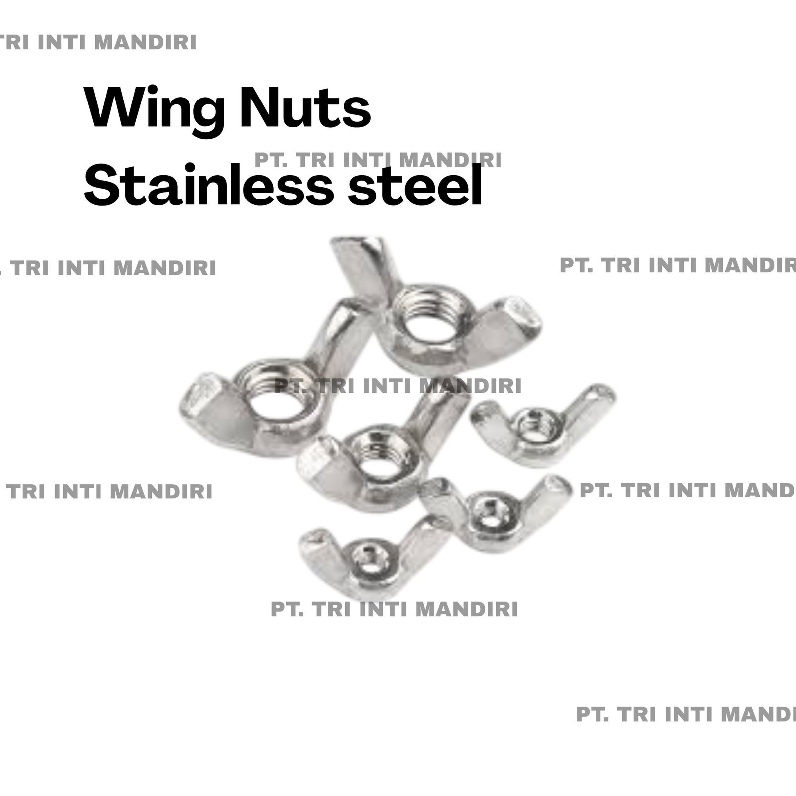 WING NUTS STAINLESS STEEL